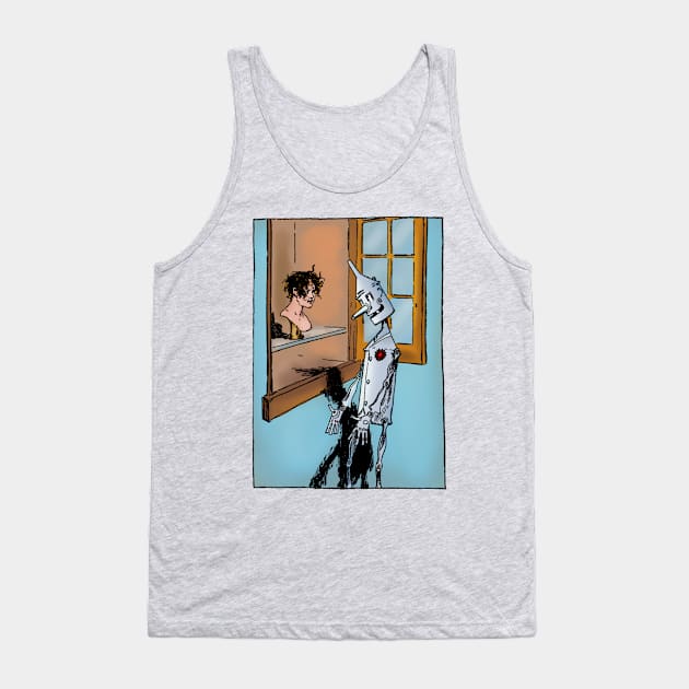 Nick Chopper and the Tin Man Tank Top by MandyE